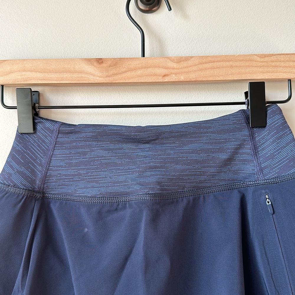 NEW Outdoor Voices Navy Athletic quick-dry Hudson Skort XXS - Picture 4 of 7